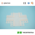 Plastic cross recessed corner protectors can be customized